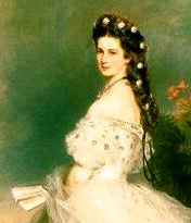 The most famous portrait of Kaiserin Elisabeth